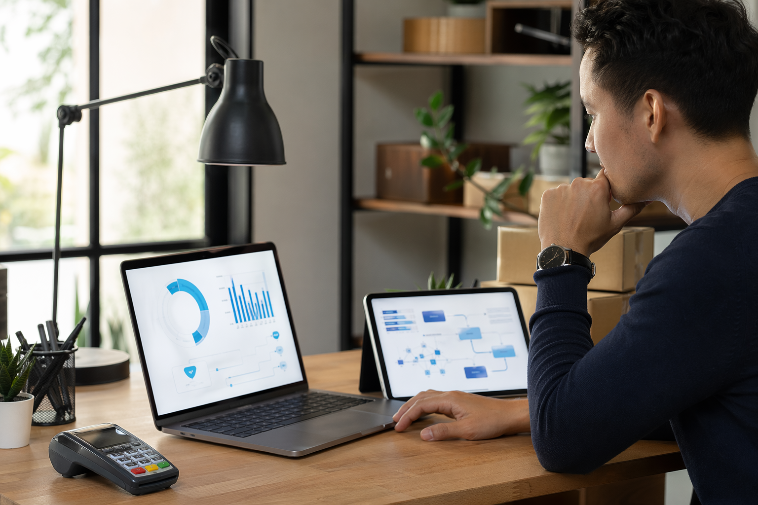 Comparing payment processor options