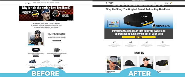 Halo Headband BigCommerce Migration: From Volusion to a Modern Storefront