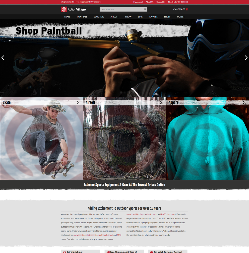 Previous home page