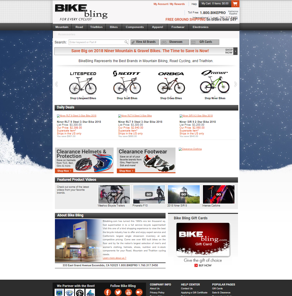 Previous home page