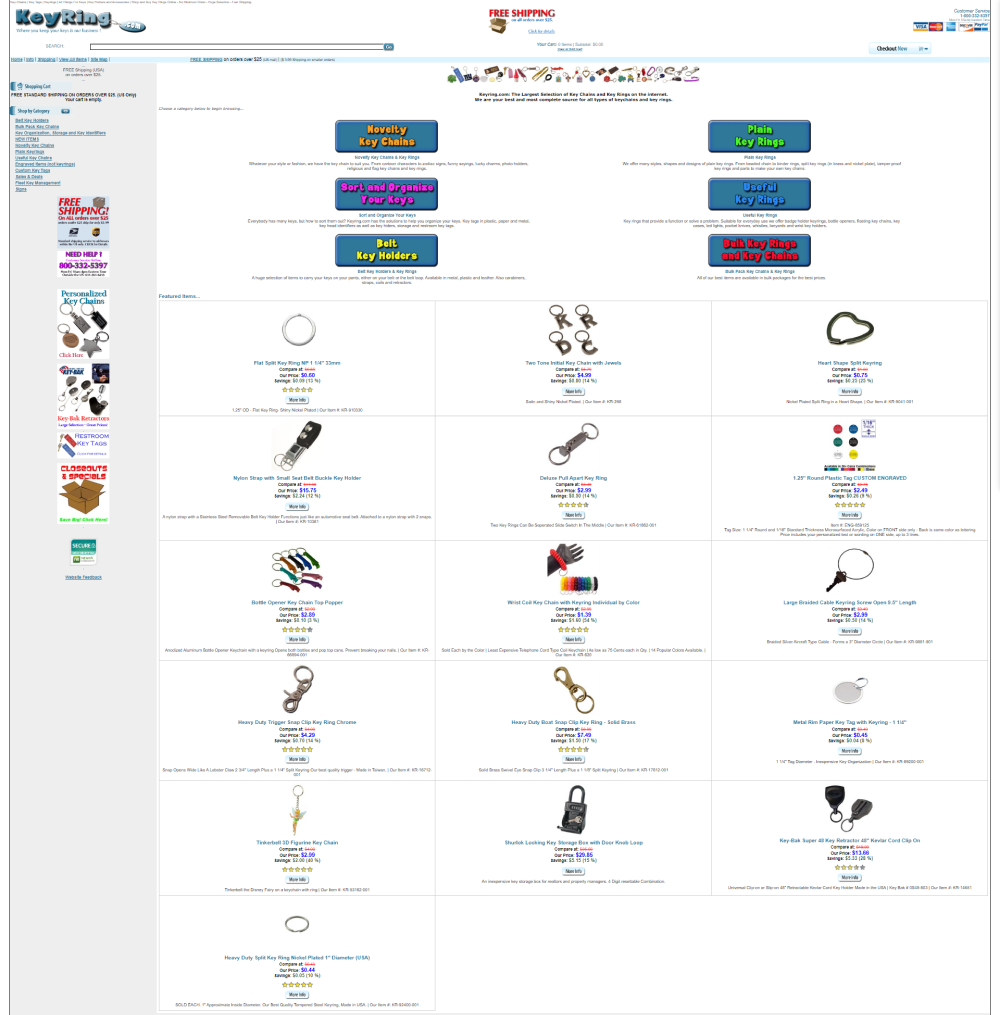 Previous home page
