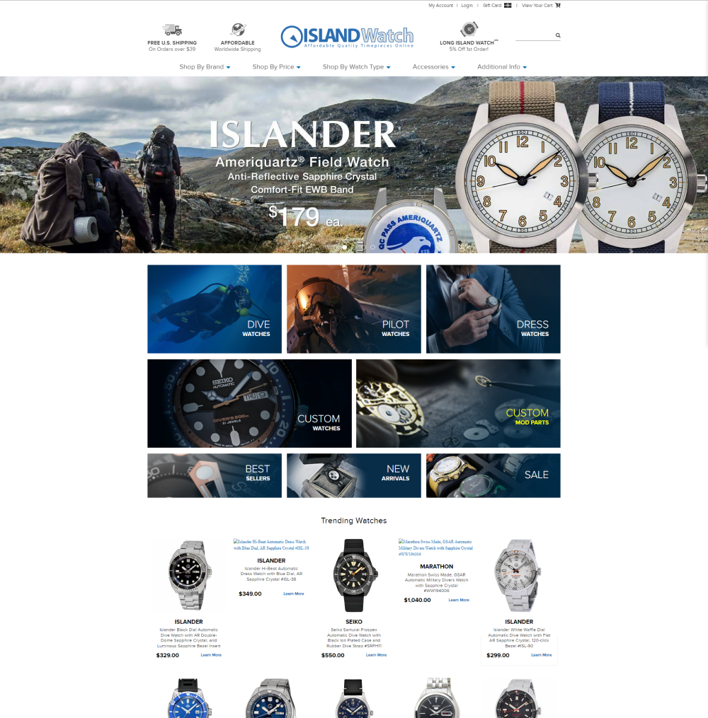 Previous home page