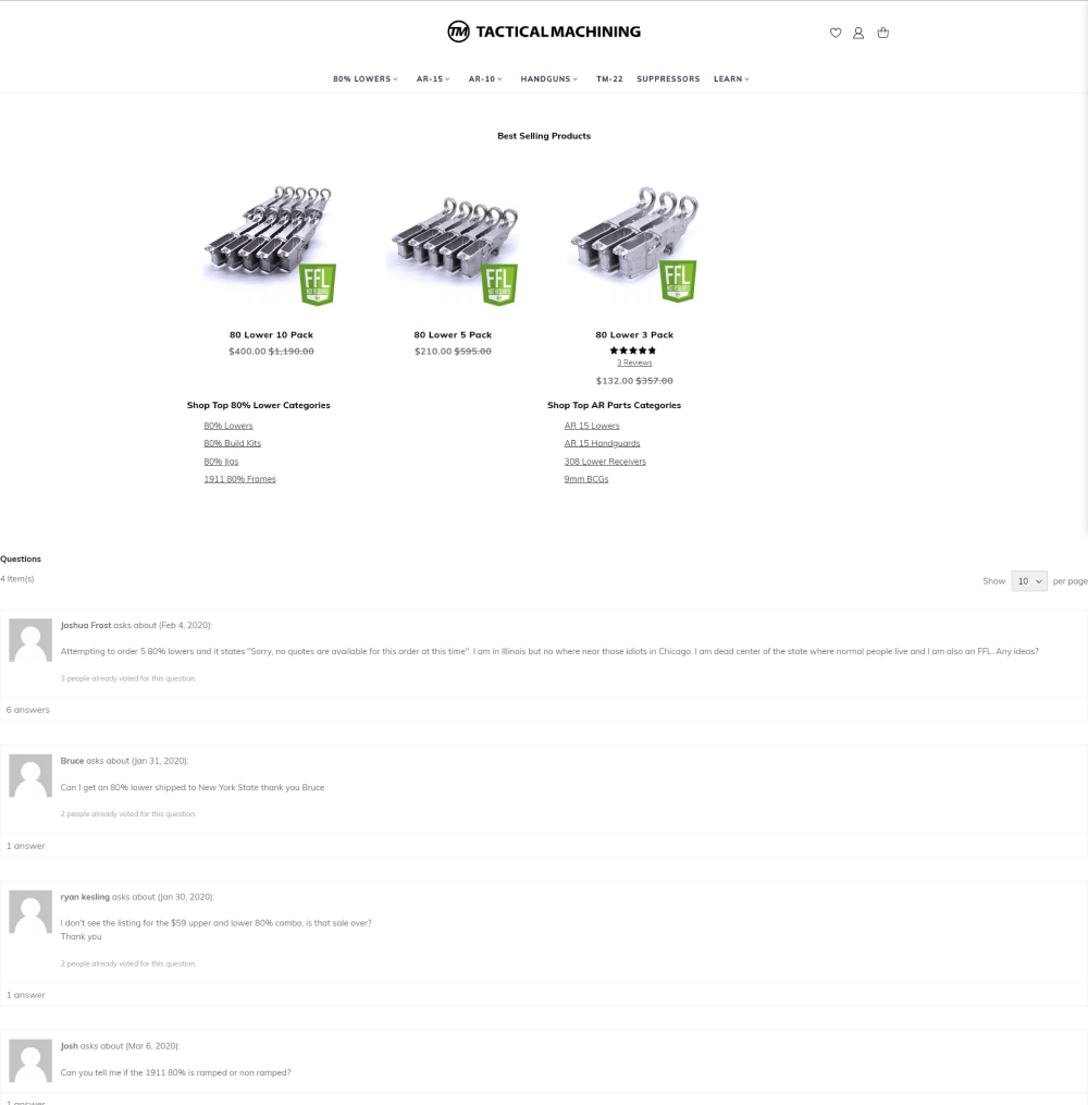 Previous home page