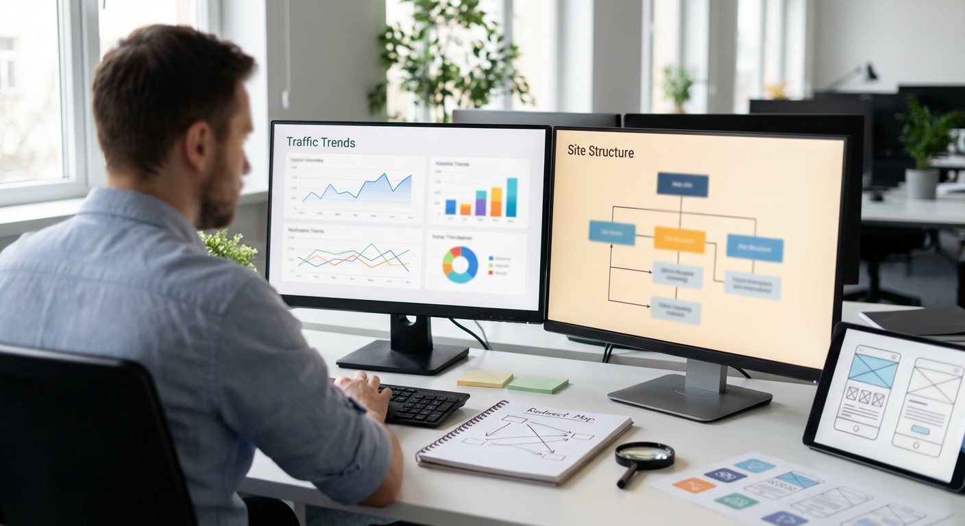Hidden SEO protection work