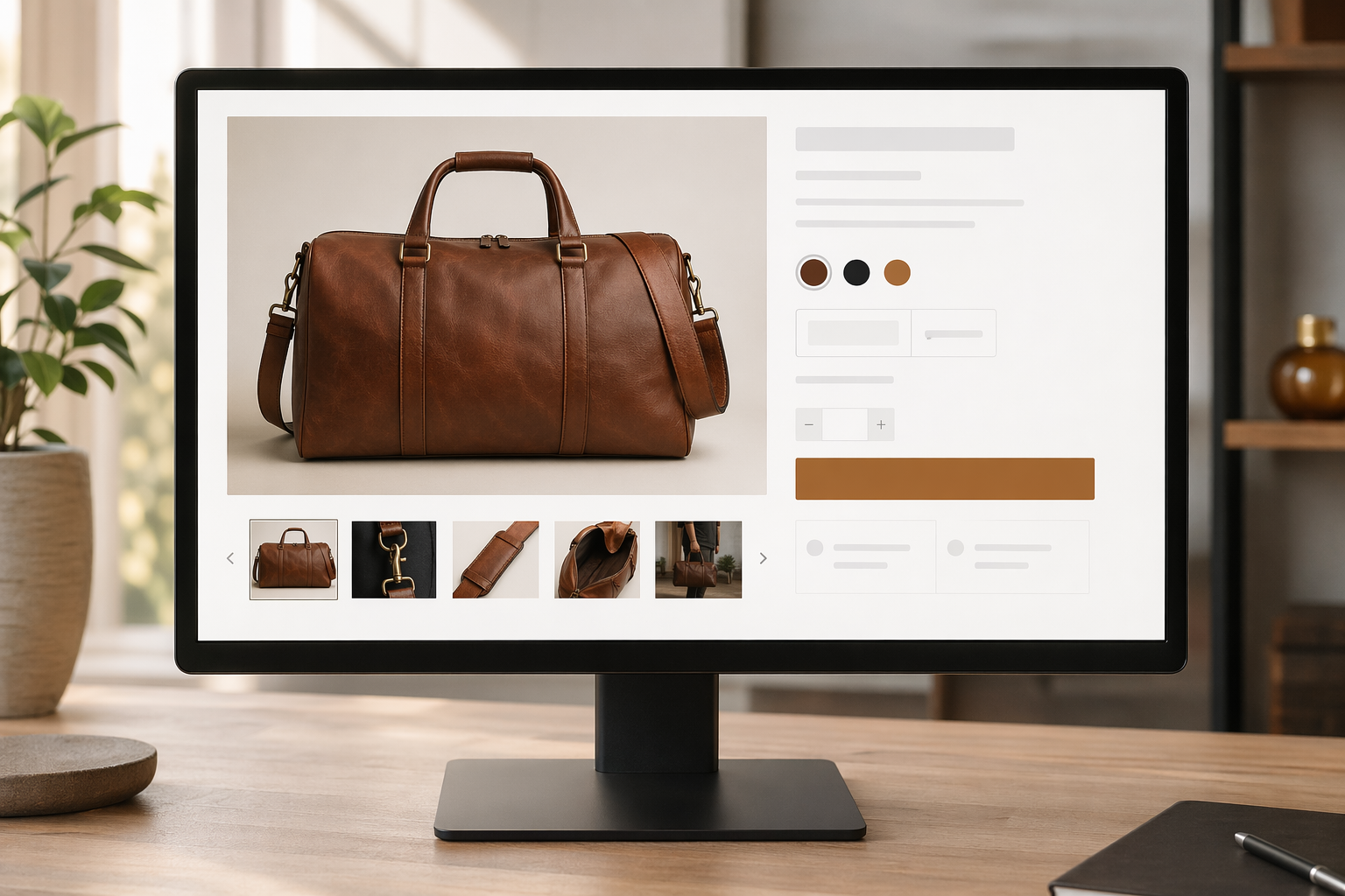 Product page loading and stability
