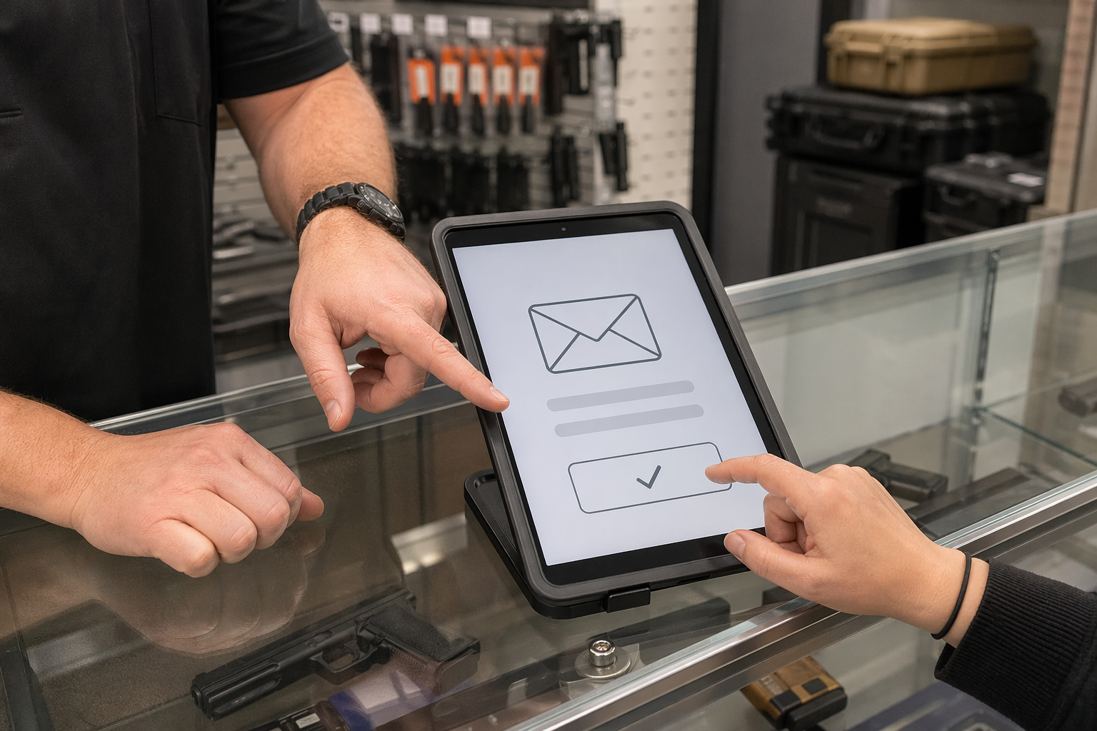 Permission Based Customer Signup