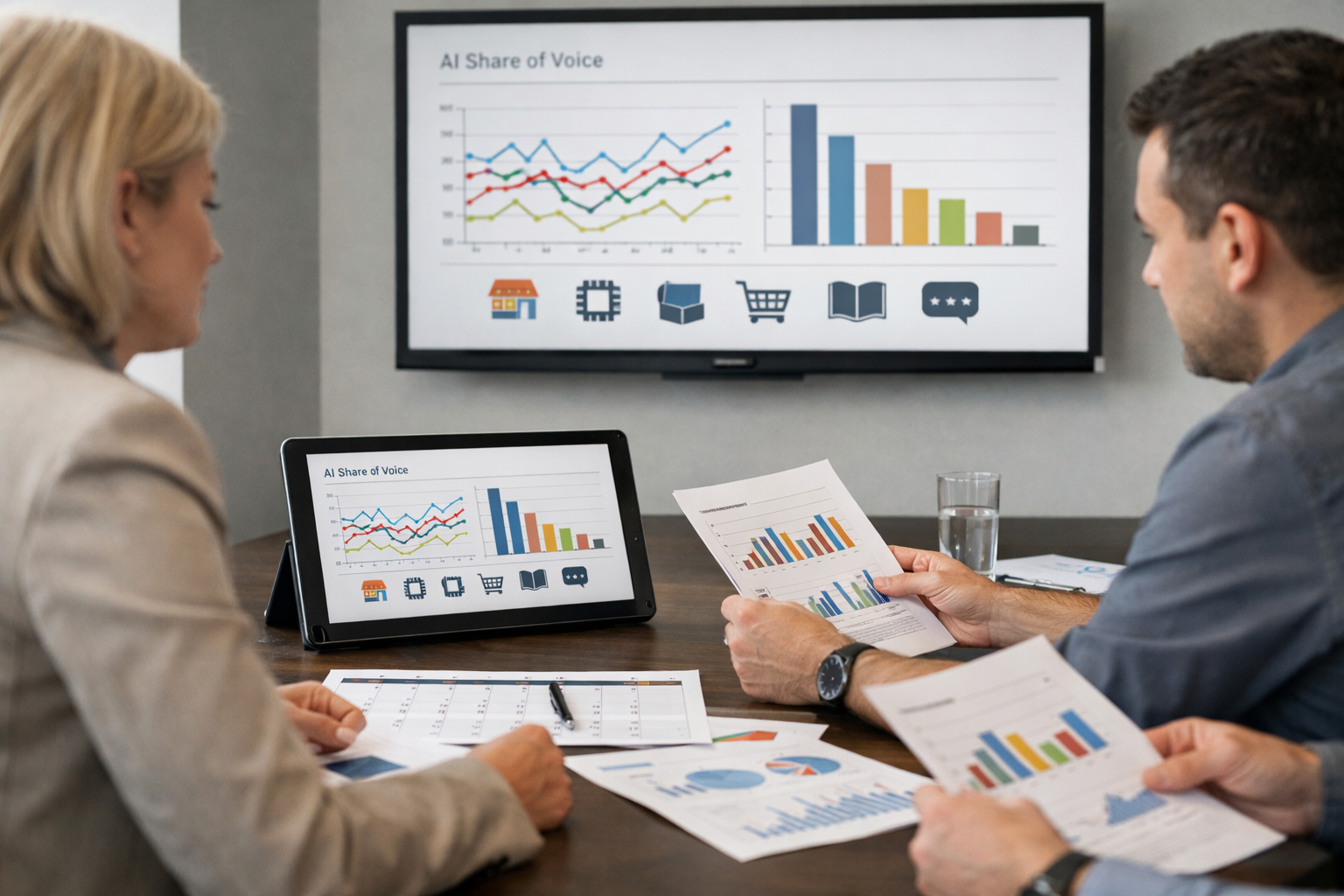 Competitor benchmark and trend reporting