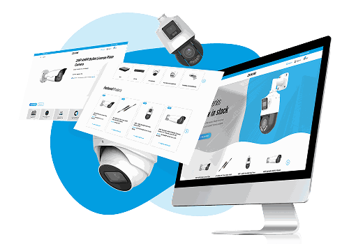 B2B industrial supply ecommerce website design on desktop