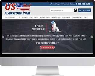 usflagstore.com Volusion Store re-design
