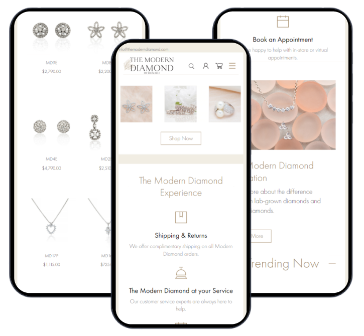 Responsive Mobile Designs for Fashion Industry