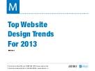 web trends
