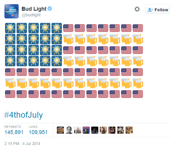 emoji bud light