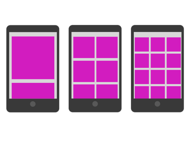 redesign responsive columns mobile