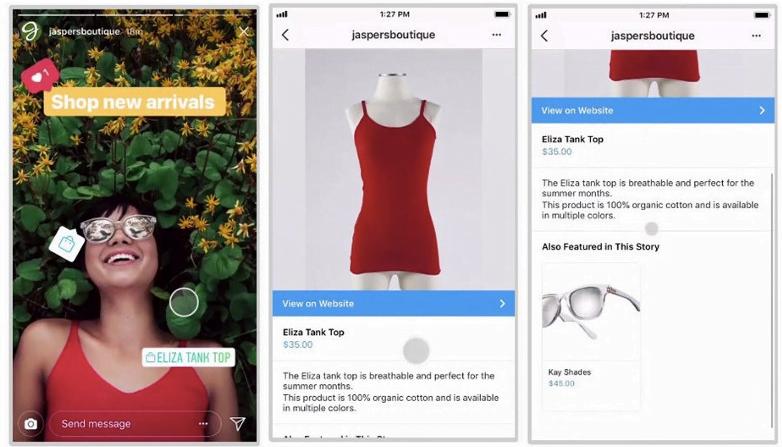 New BigCommerce Instagram Story Shopping Tool