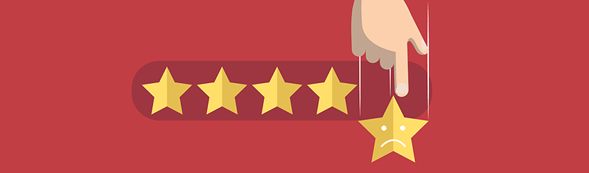 How to deal with negative online reviews