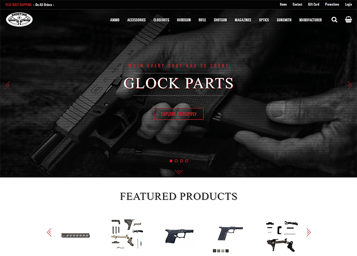 Development, Design and SEO for Firearms Industry