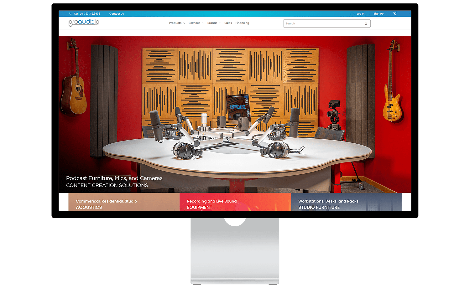 Pro Audio LA - BigCommerce Design