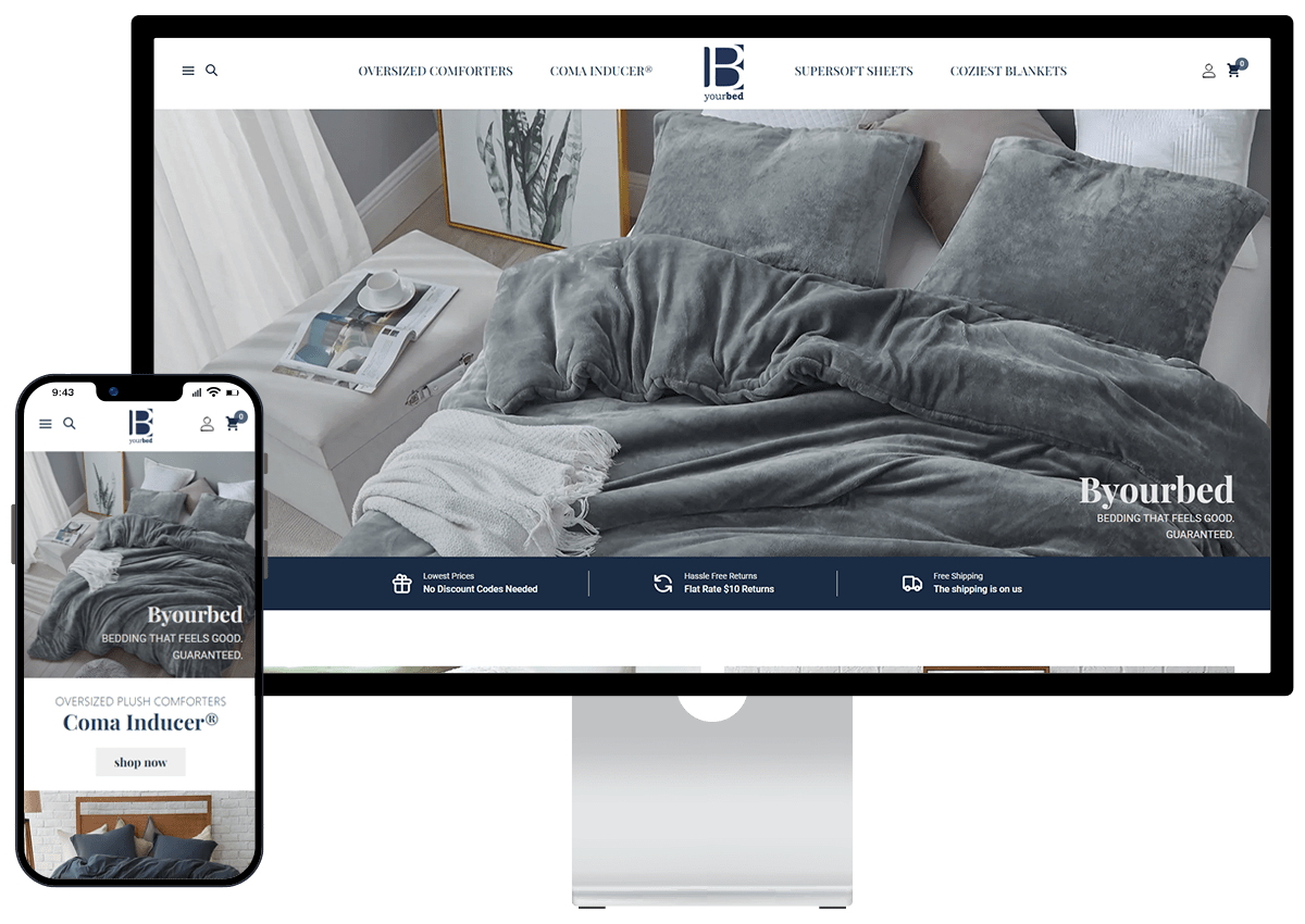 ByourBed.com Headless Store Build & Redesign