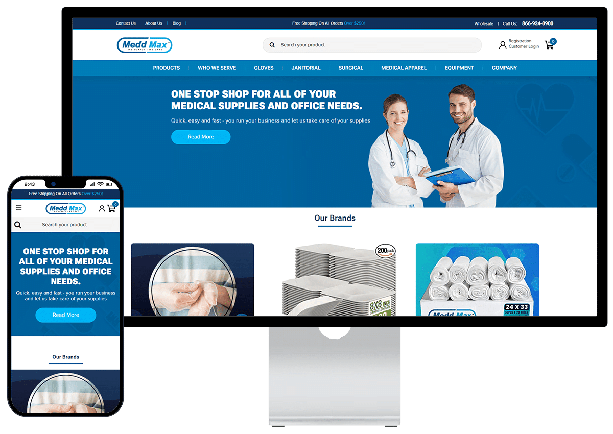 MeddMax Wix to BigCommerce Migration Case Study