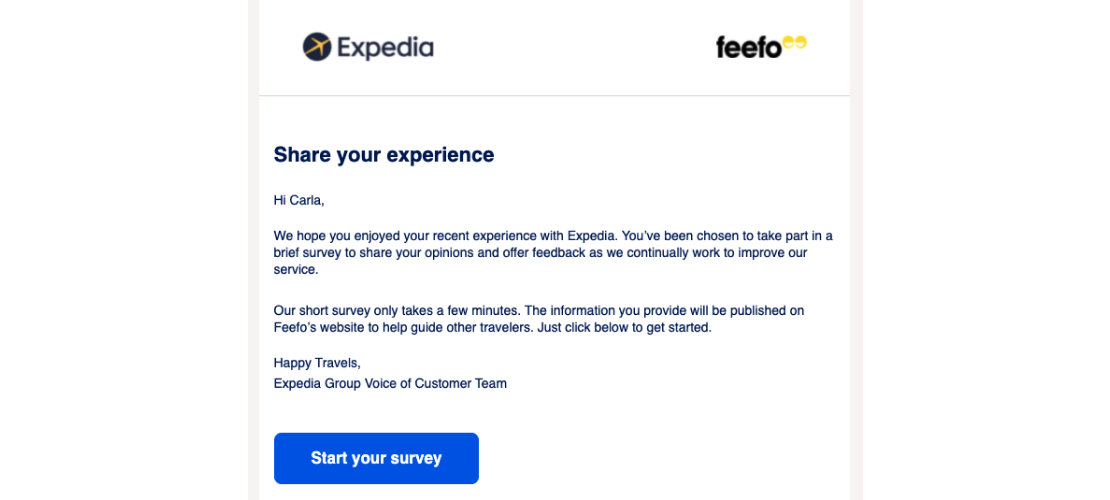 Customer Satisfaction Survey