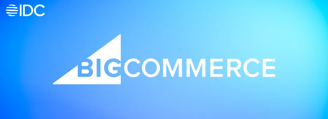 BigCommerce Logo and IDC logo