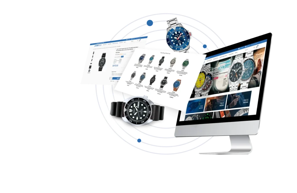 LongIslandWatches bigcommerce website re-design