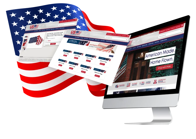 us flag store bigcommerce website re-design