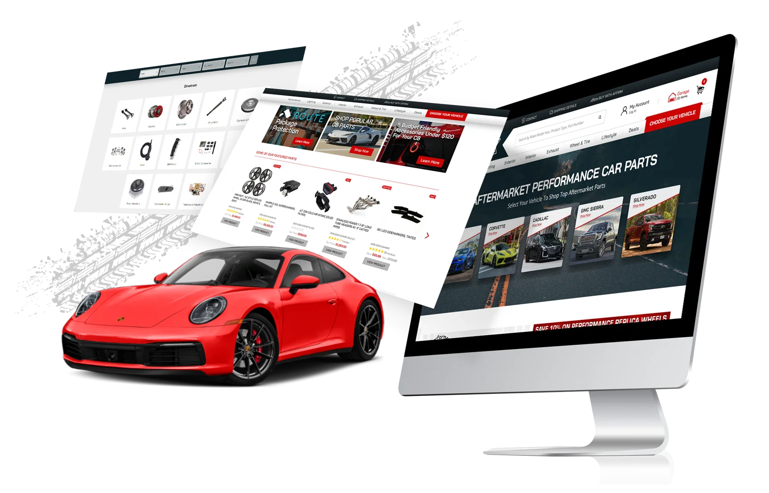 Automotive Industry Web Development and Design