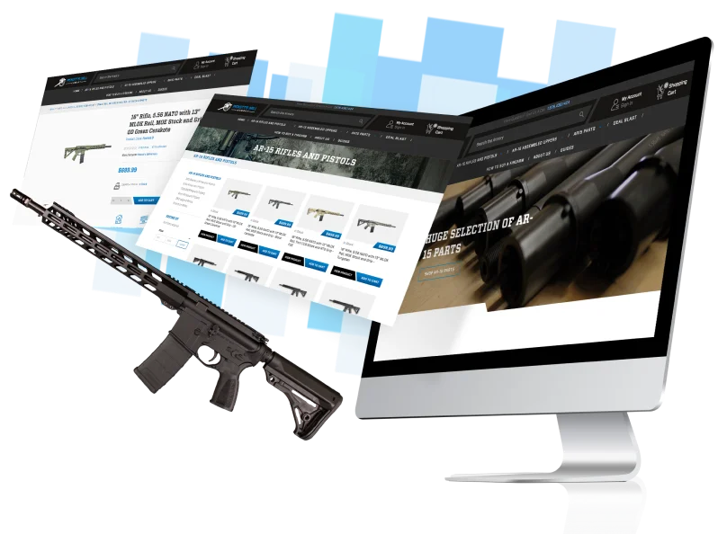 pickett's mill armory bigcommerce website re-design