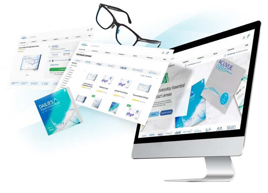 web eye care bigcommerce website re-design