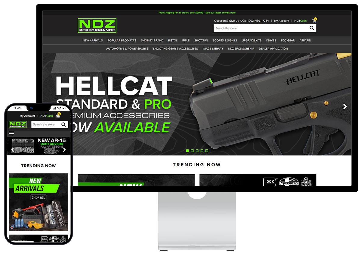 NDZ Performance Volusion to BigCommerce Migration Case Study