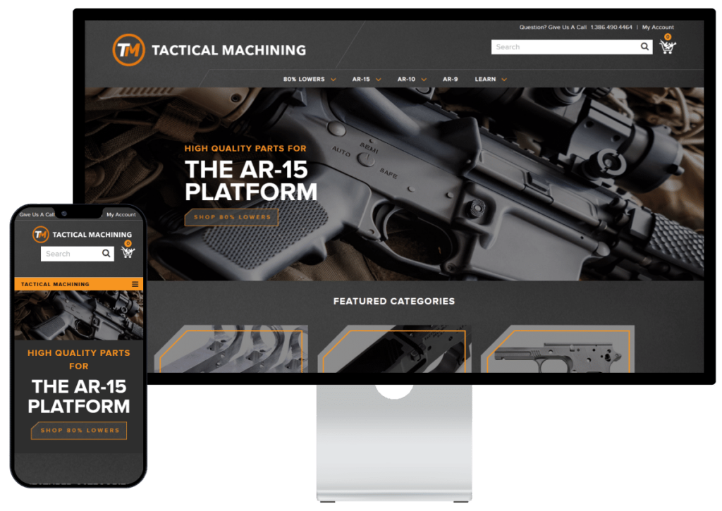 Tactical Machining Volusion to BigCommerce Migration Case Study