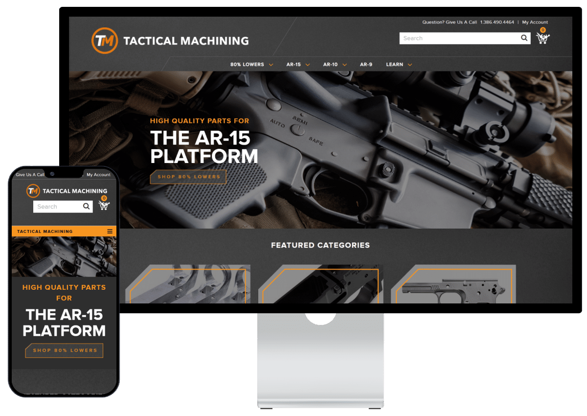 Tactical Machining Volusion to BigCommerce Migration Case Study