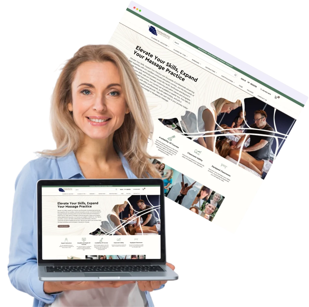 Therapeutic Training Center BigCommerce Website Redesign