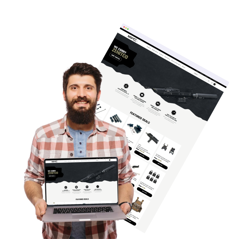 NSPEC bigcommerce website design
