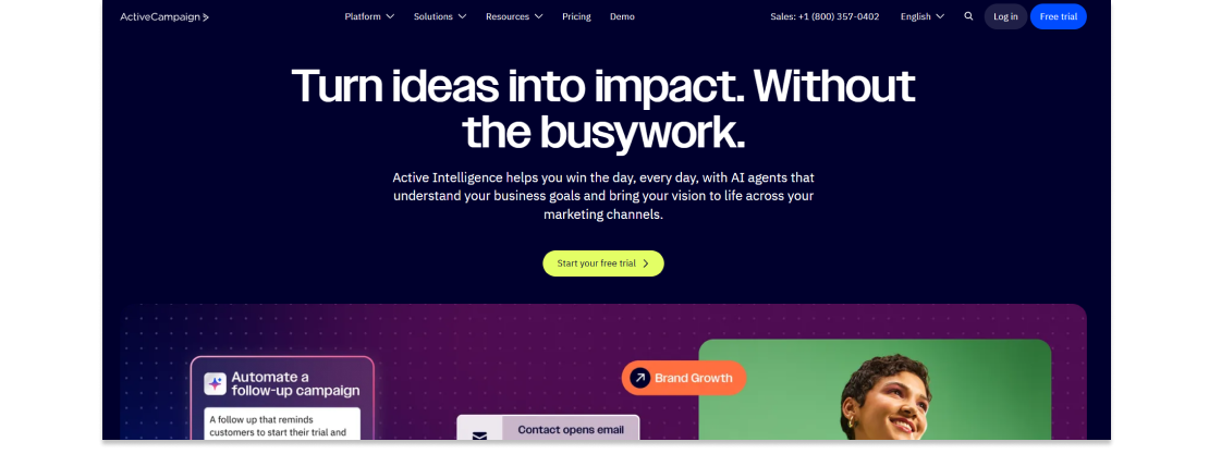 ActiveCampaign Connects Email Marketing with Smart Automation and CRM