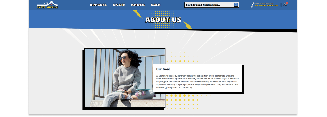 Skate America About Us Page
