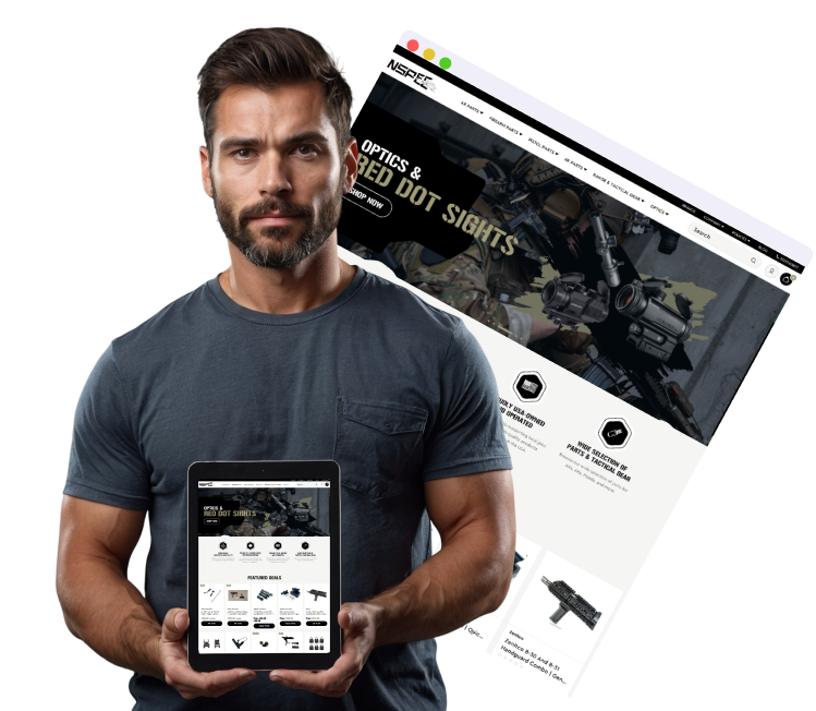 NSPEC bigcommerce website design