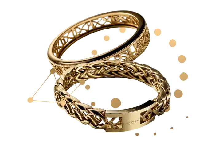  Image of 2 gold rings