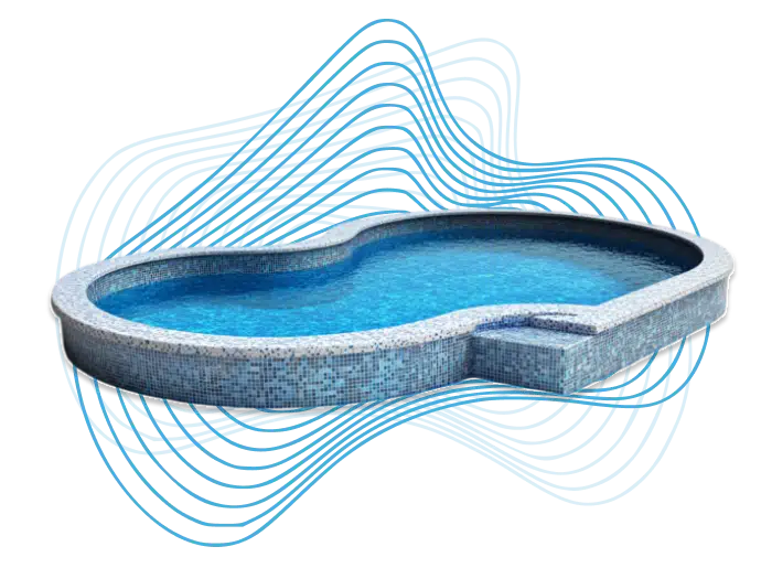  Image of a modern pool