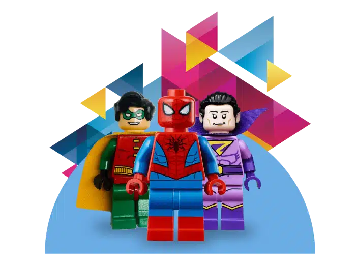  Image of 3 toy figures