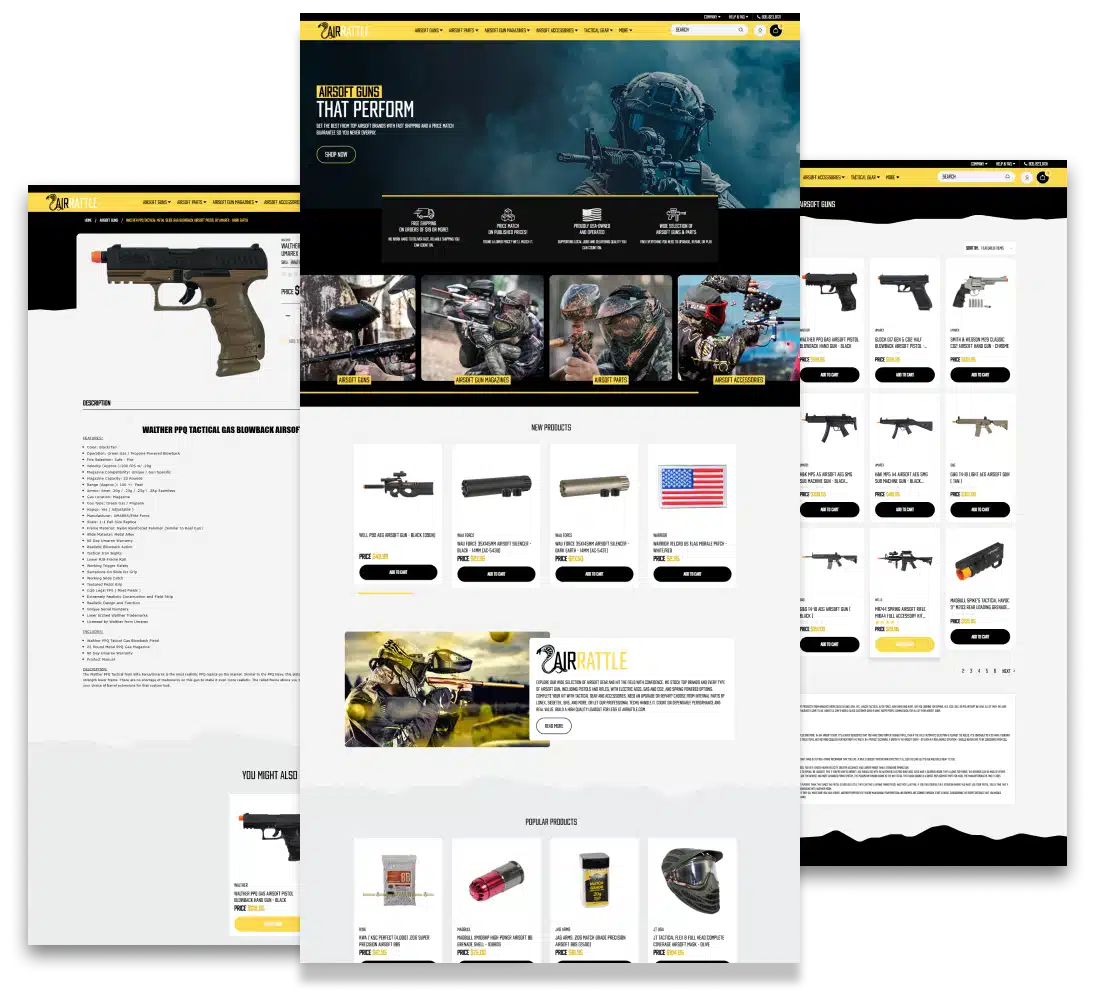 AirRattle BigCommerce Redesign